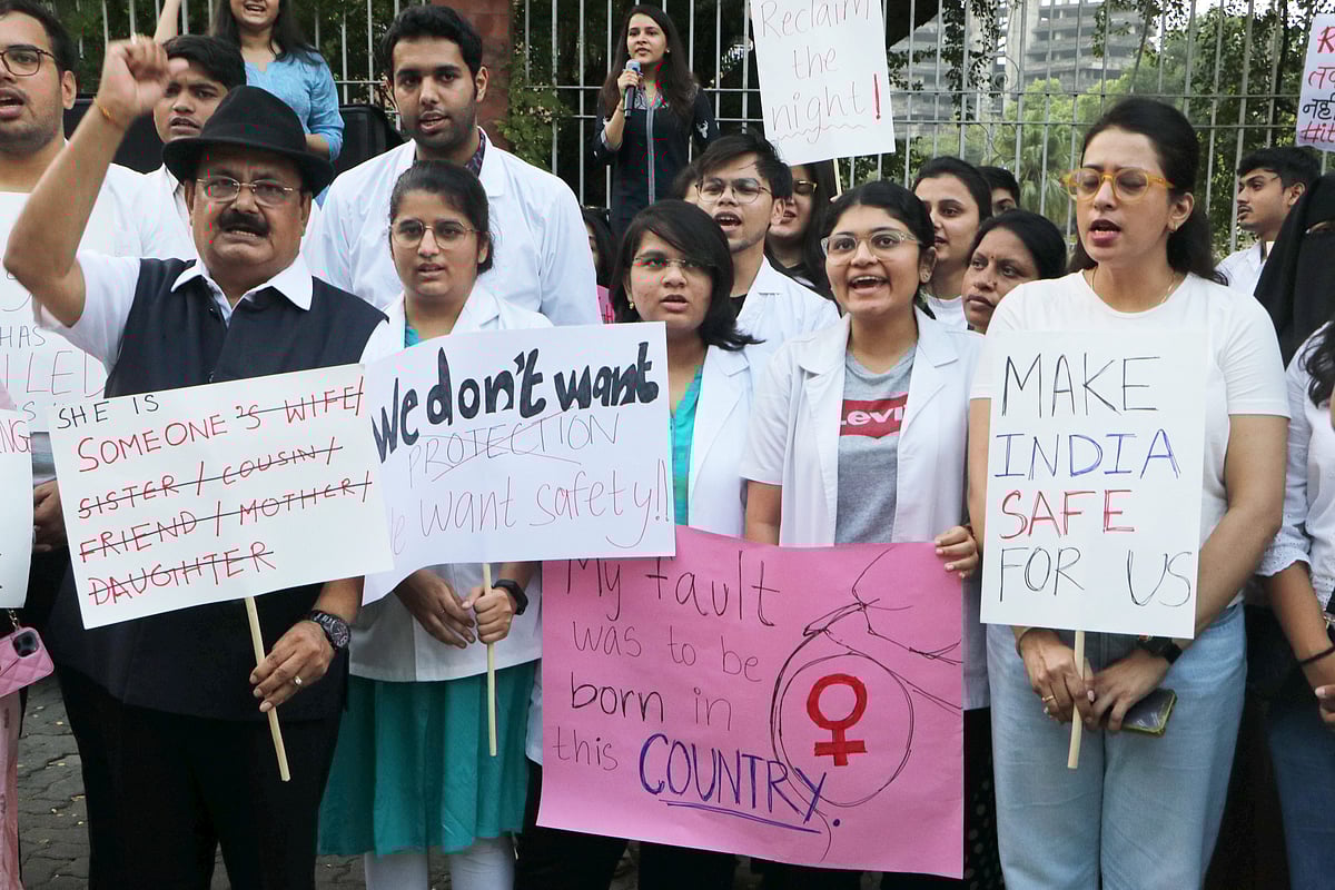 Delhi Doctors To Offer OPD Services Outside Health Ministry As Strike Continues 
 - | Photo: PTI